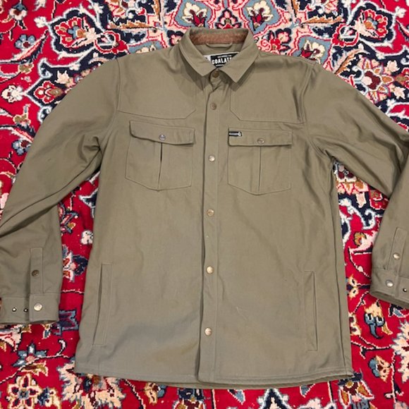 Coalatree Other - Coalatree Workwear Military Green Canvas Shirt Jacket XL